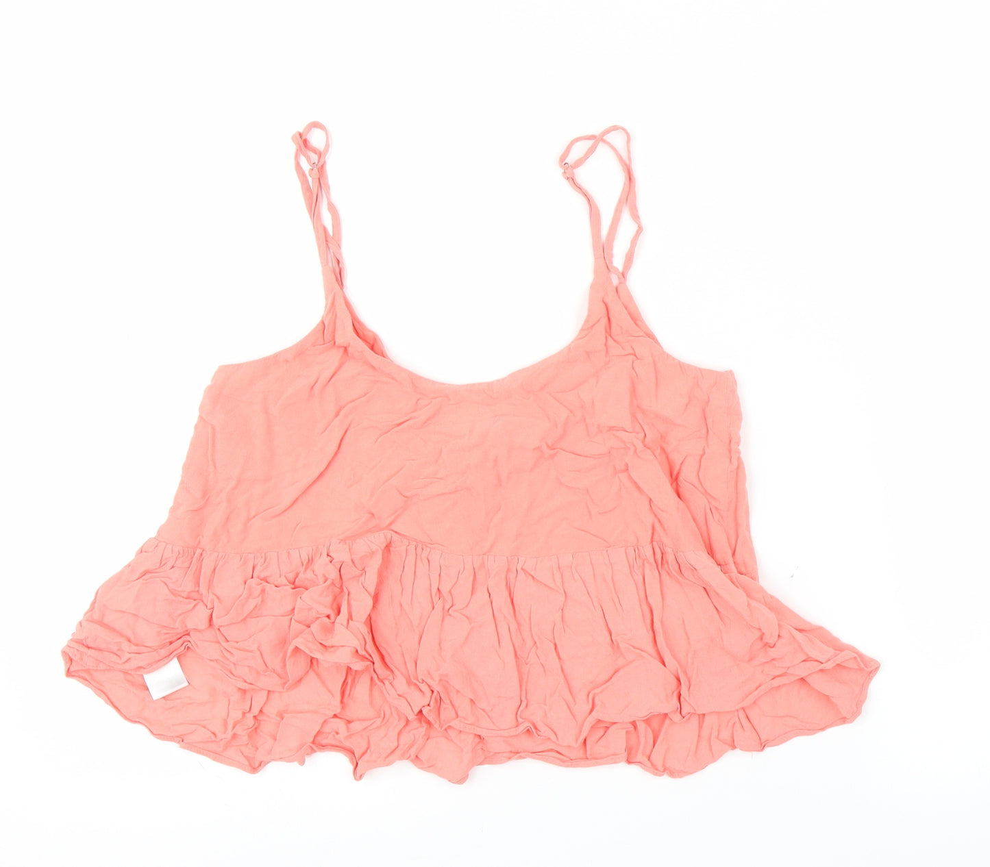 Topshop Womens Pink   Camisole Blouse Size 8  - Cropped