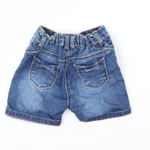 Matalan Girls Blue   Capri Trousers Size 12-18 Months  - Shorts