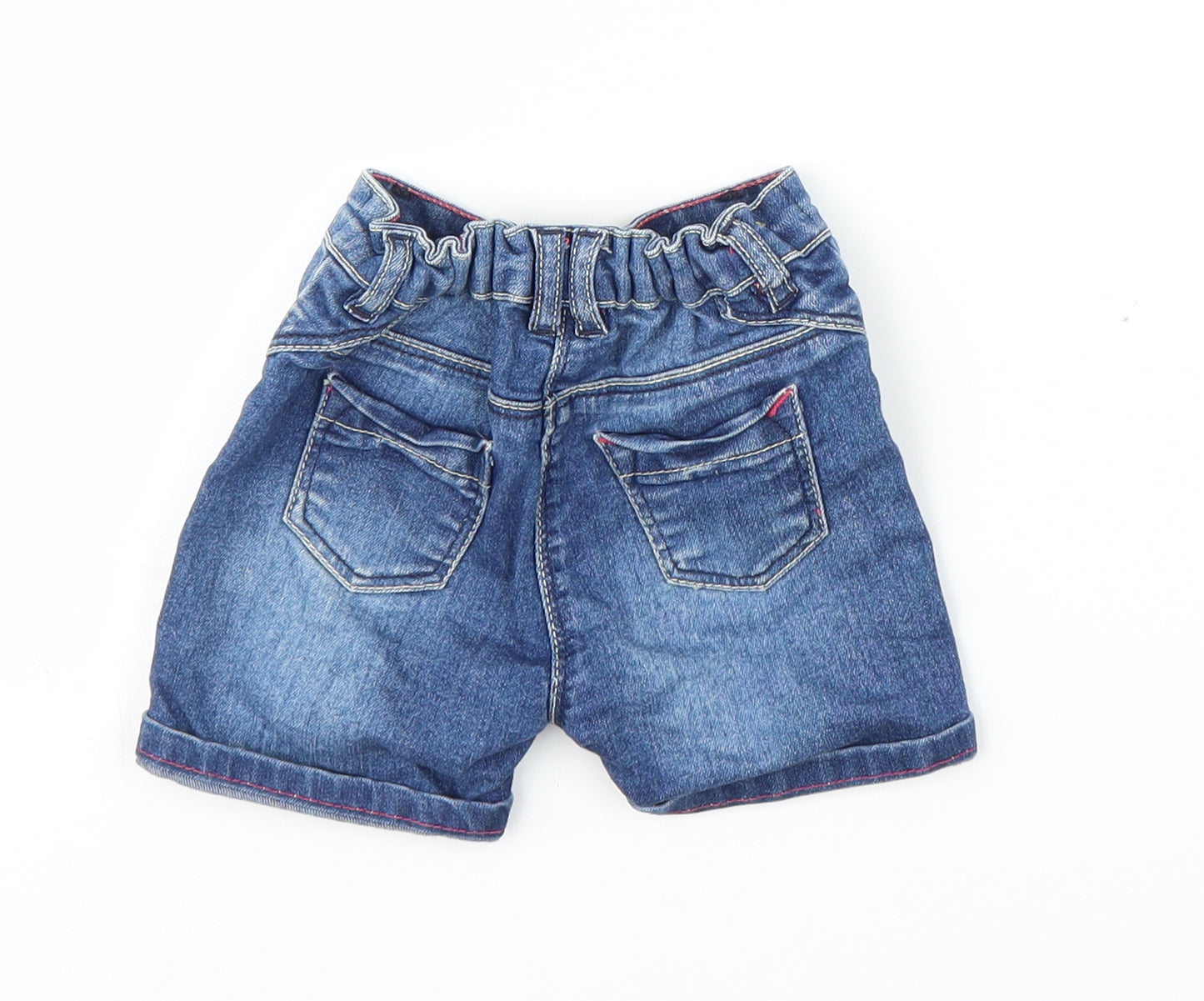 Matalan Girls Blue   Capri Trousers Size 12-18 Months  - Shorts