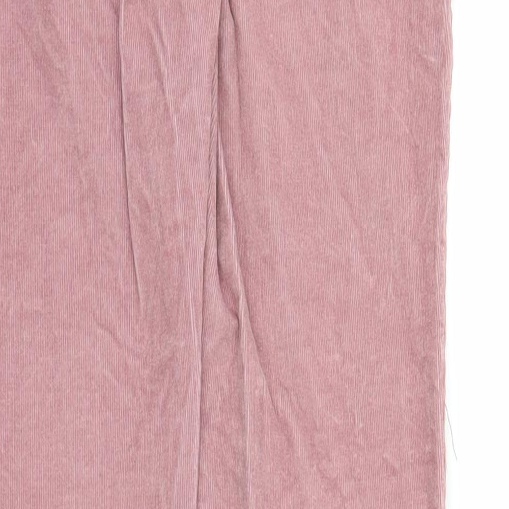F&F Girls Pink  Corduroy Straight Jeans Size 12-13 Years