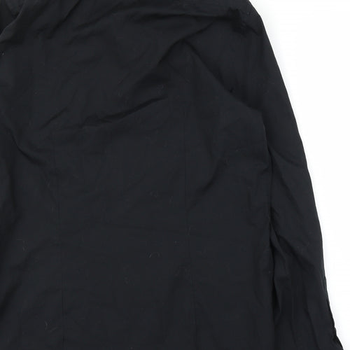 F&F Mens Black    Button-Up Size 15.5
