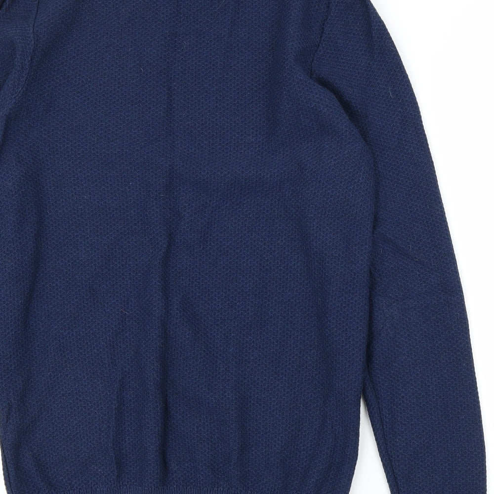 F&F Mens Blue   Pullover Jumper Size S