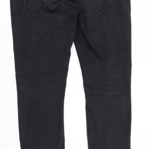 Blakely Mens Black  Denim Straight Jeans Size XL L31 in