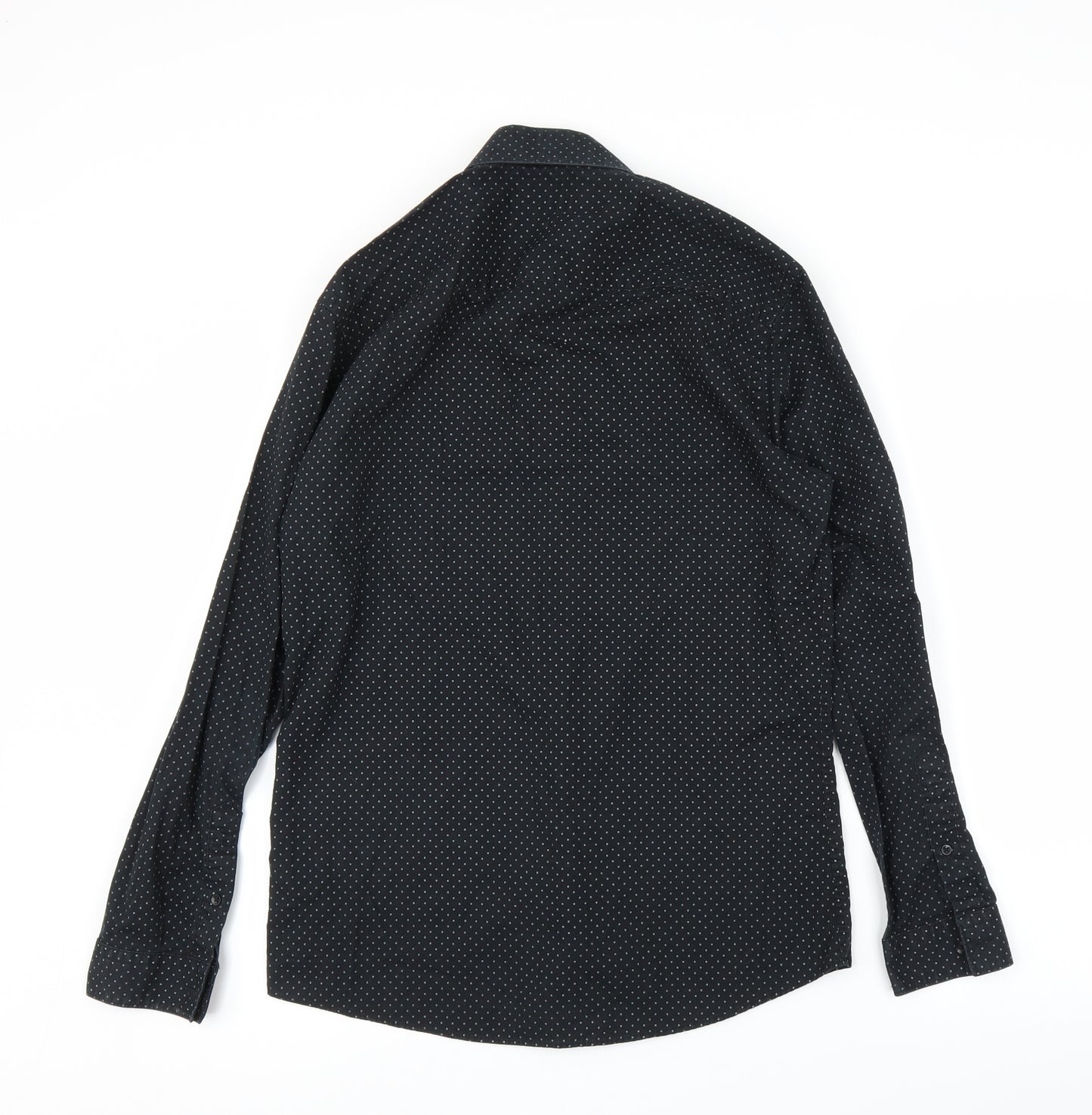 Cedar Wood State Mens Black    Button-Up Size 15