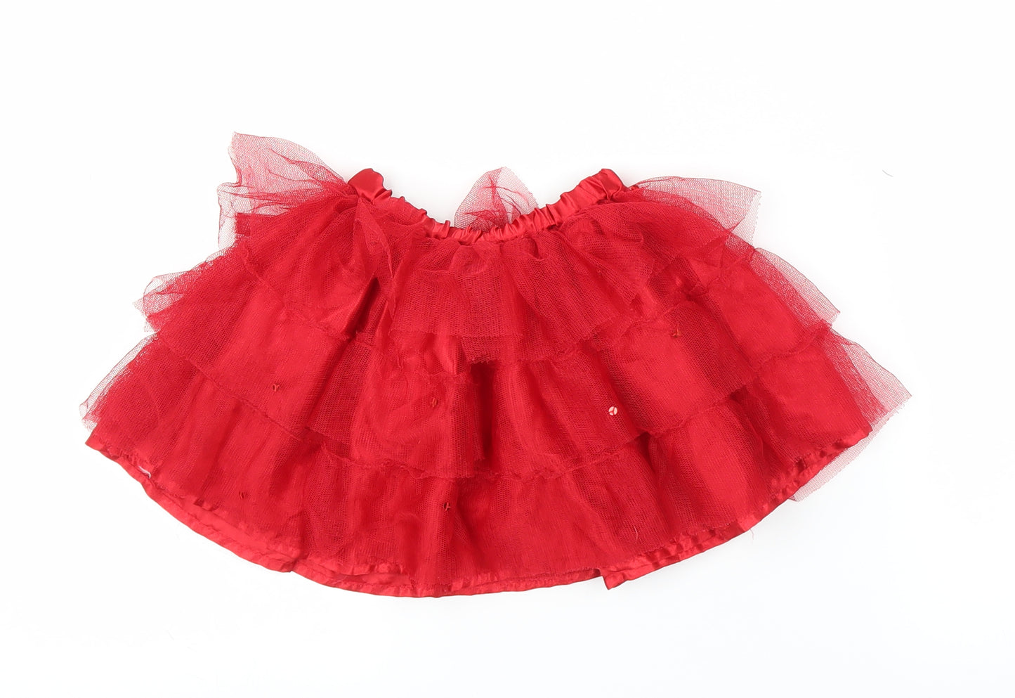mamas & papas Girls Red   Tutu Skirt Size 6-9 Months
