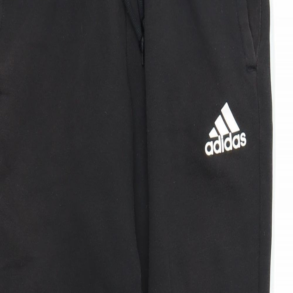 adidas Mens Black   Sweatpants Trousers Size M L23 in