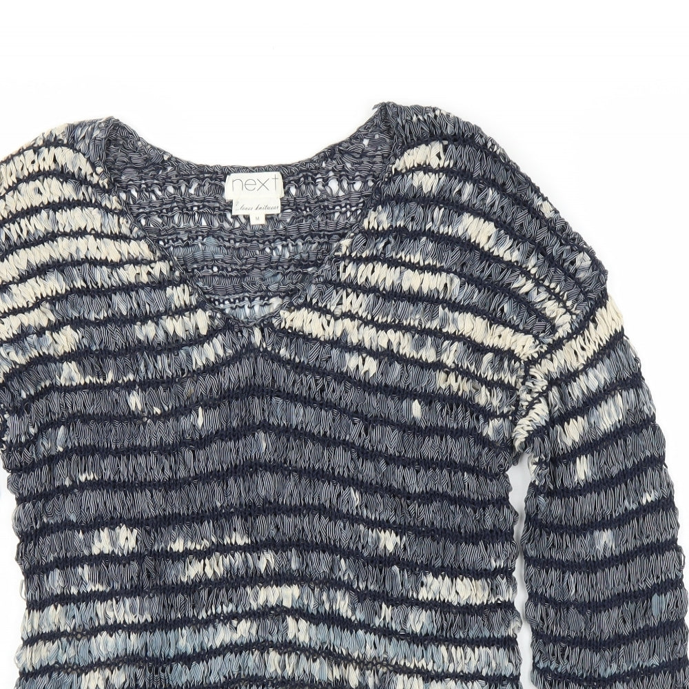 NEXT Womens Blue   Pullover Jumper Size M
