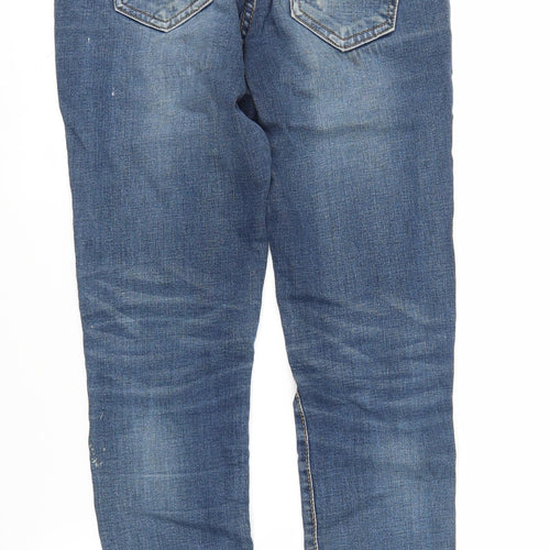 Tian Ge Jeans Womens Blue  Denim Straight Jeans Size S L28 in