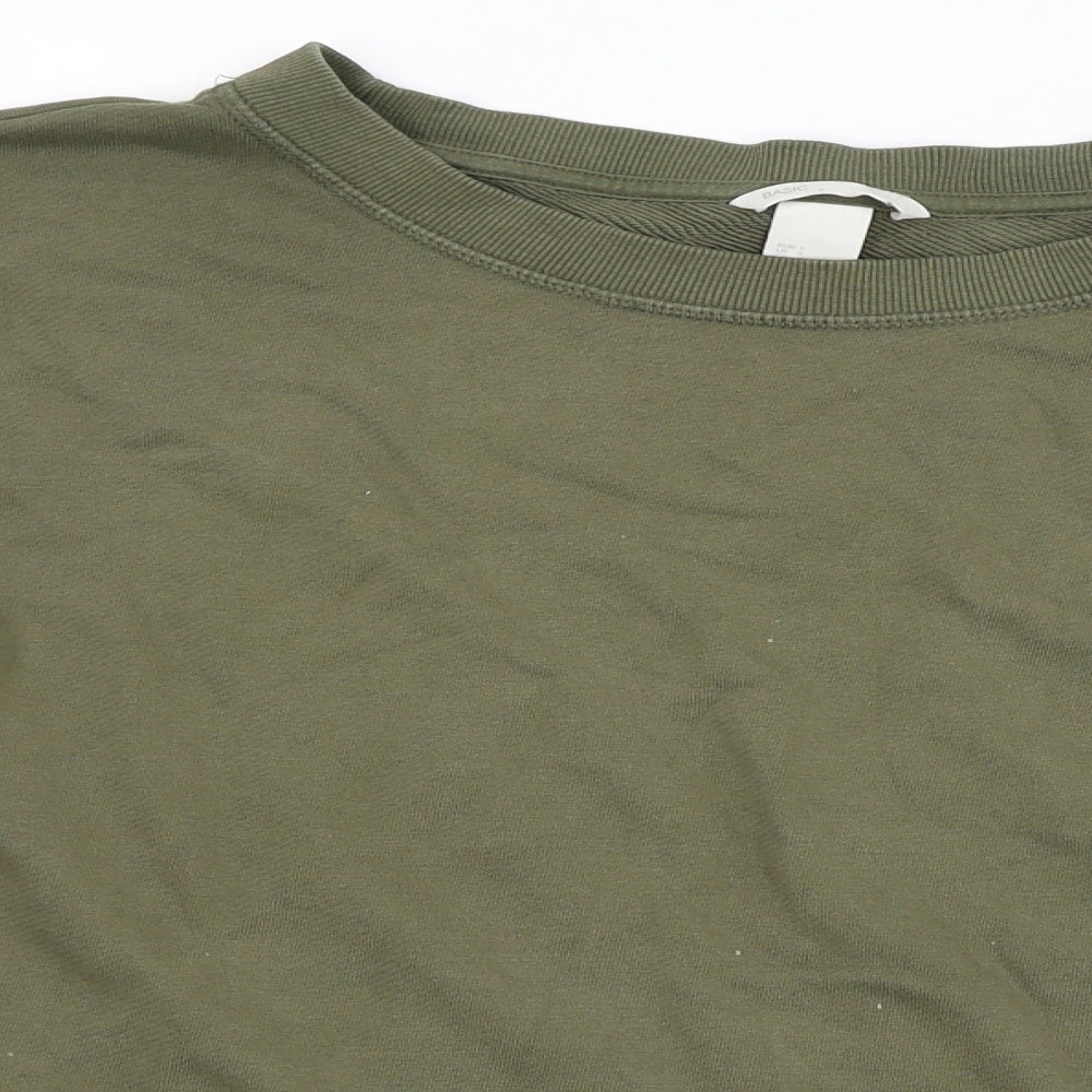 H&M Basic Mens Green   Pullover Sweatshirt Size L