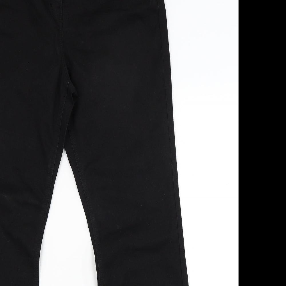 George Womens Black   Bootcut Jeans Size 16 L30 in