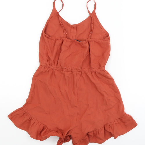 George Girls Red   Playsuit One-Piece Size 8-9 Years