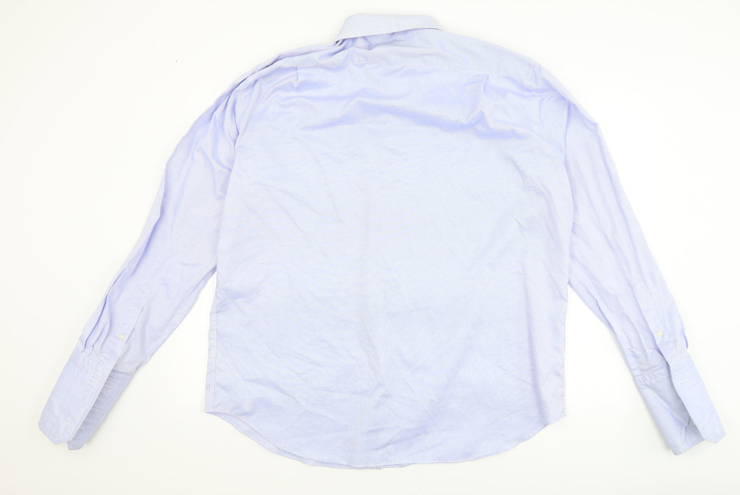 Osbourne Mens Blue    Dress Shirt Size 17.5