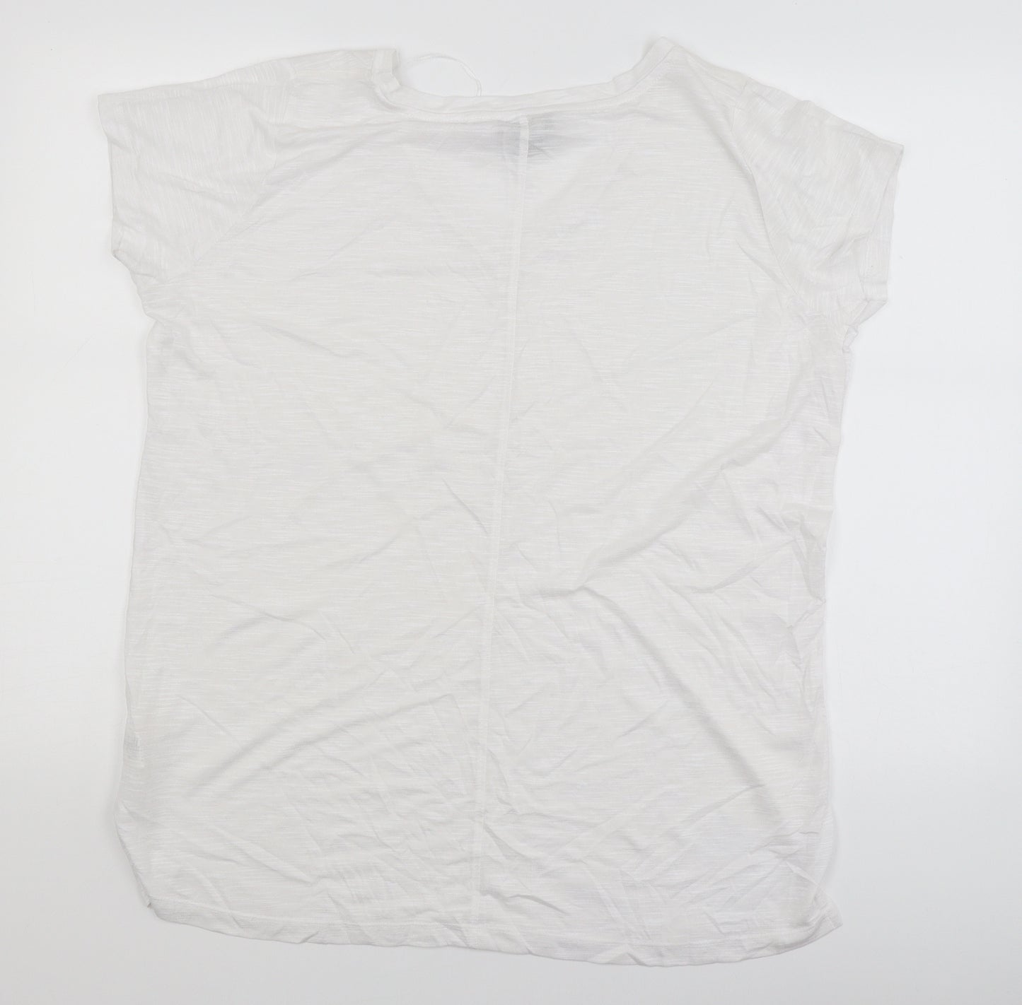 Primark Womens White   Basic T-Shirt Size 18