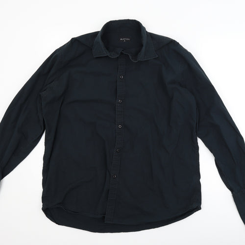 Burton Mens Black    Button-Up Size XL