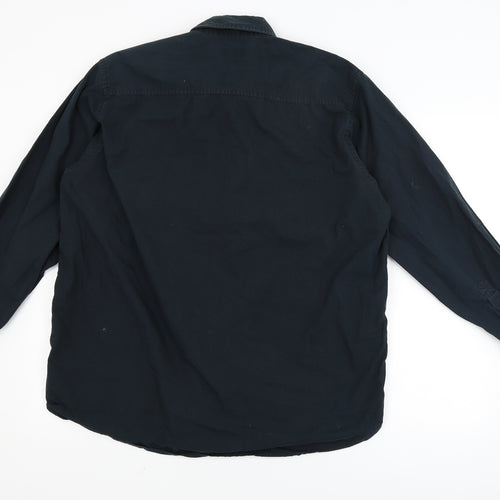 Burton Mens Black    Button-Up Size XL