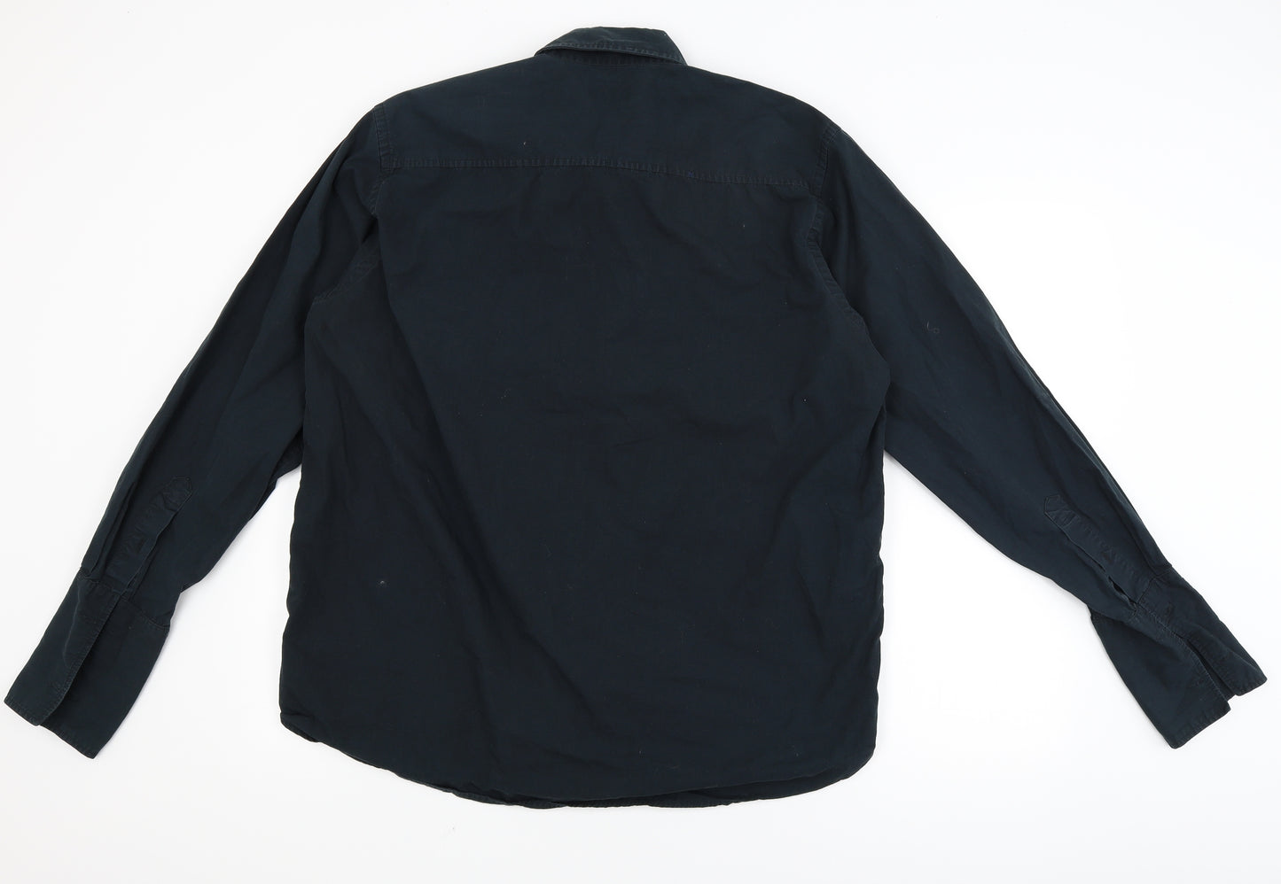 Burton Mens Black    Button-Up Size XL