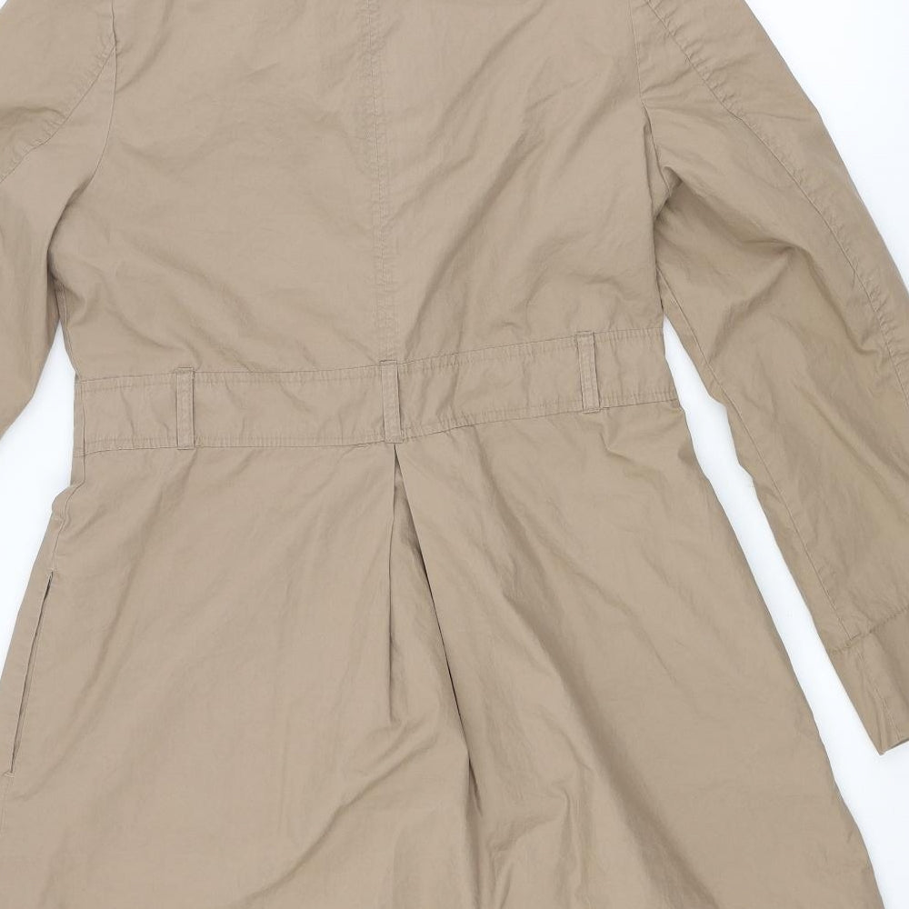 Papaya Womens Brown   Overcoat Coat Size 12