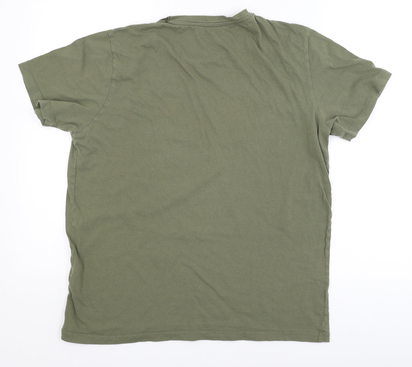 Jack Jones Mens Green    T-Shirt Size L