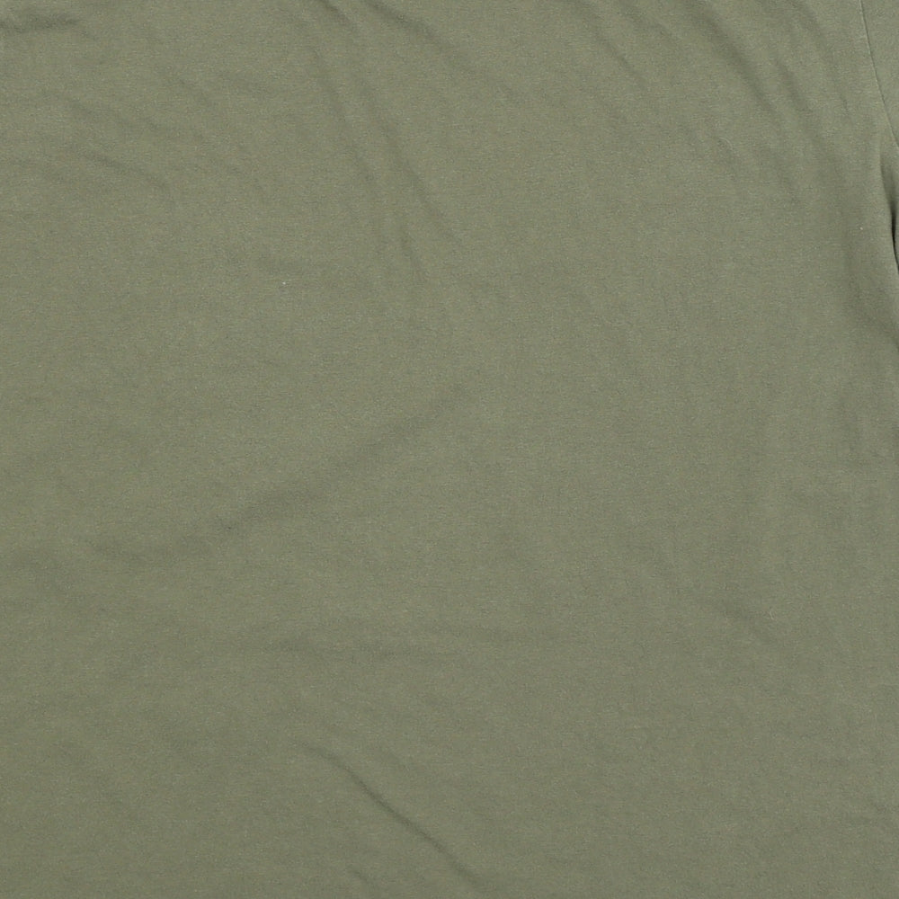 Jack Jones Mens Green    T-Shirt Size L