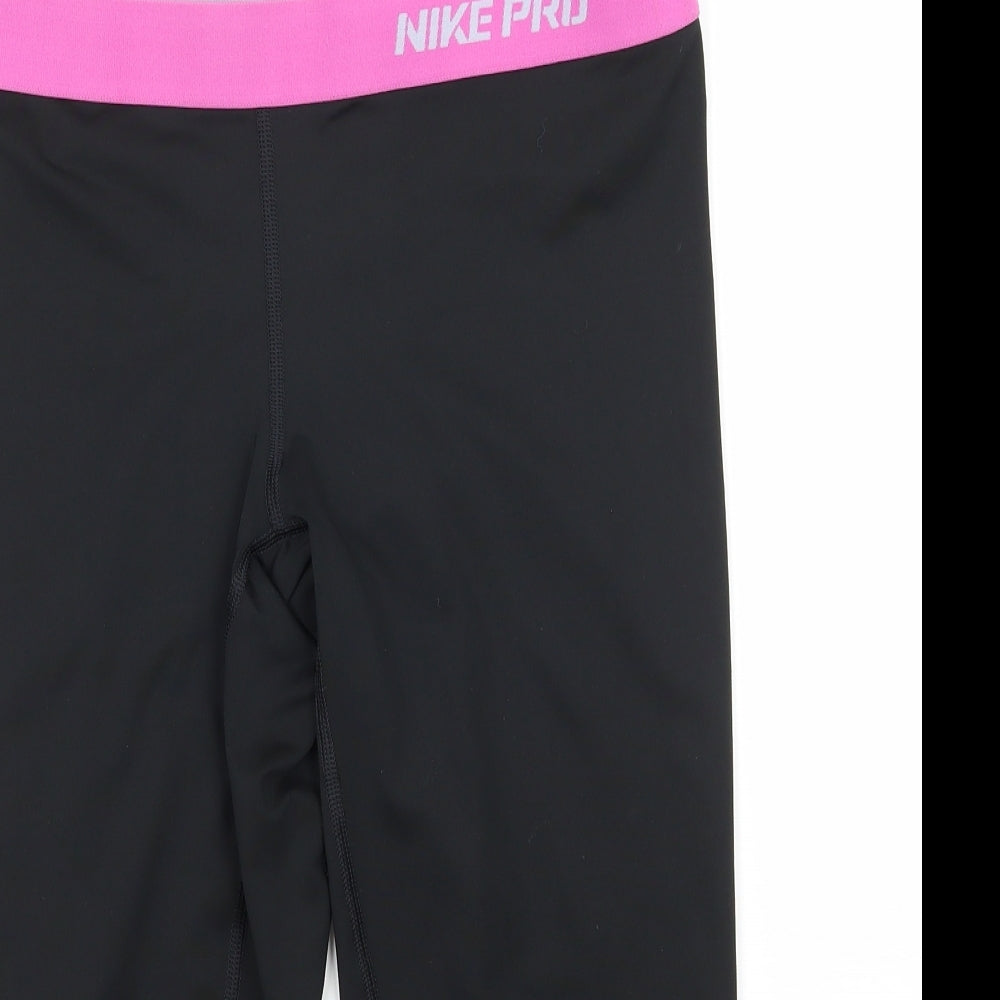 Nike Womens Black   Capri Leggings Size M