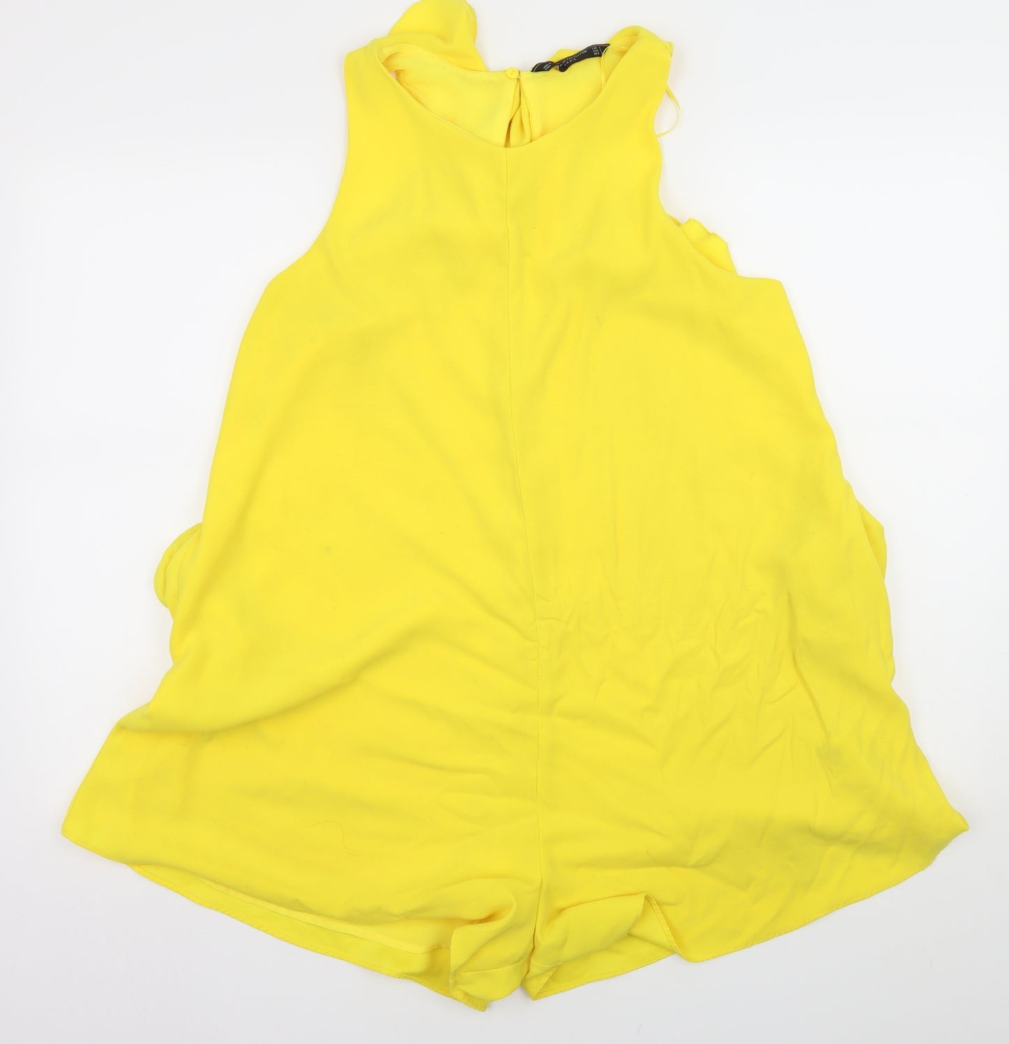 Zara Womens Yellow   Playsuit One-Piece Size L L4 in