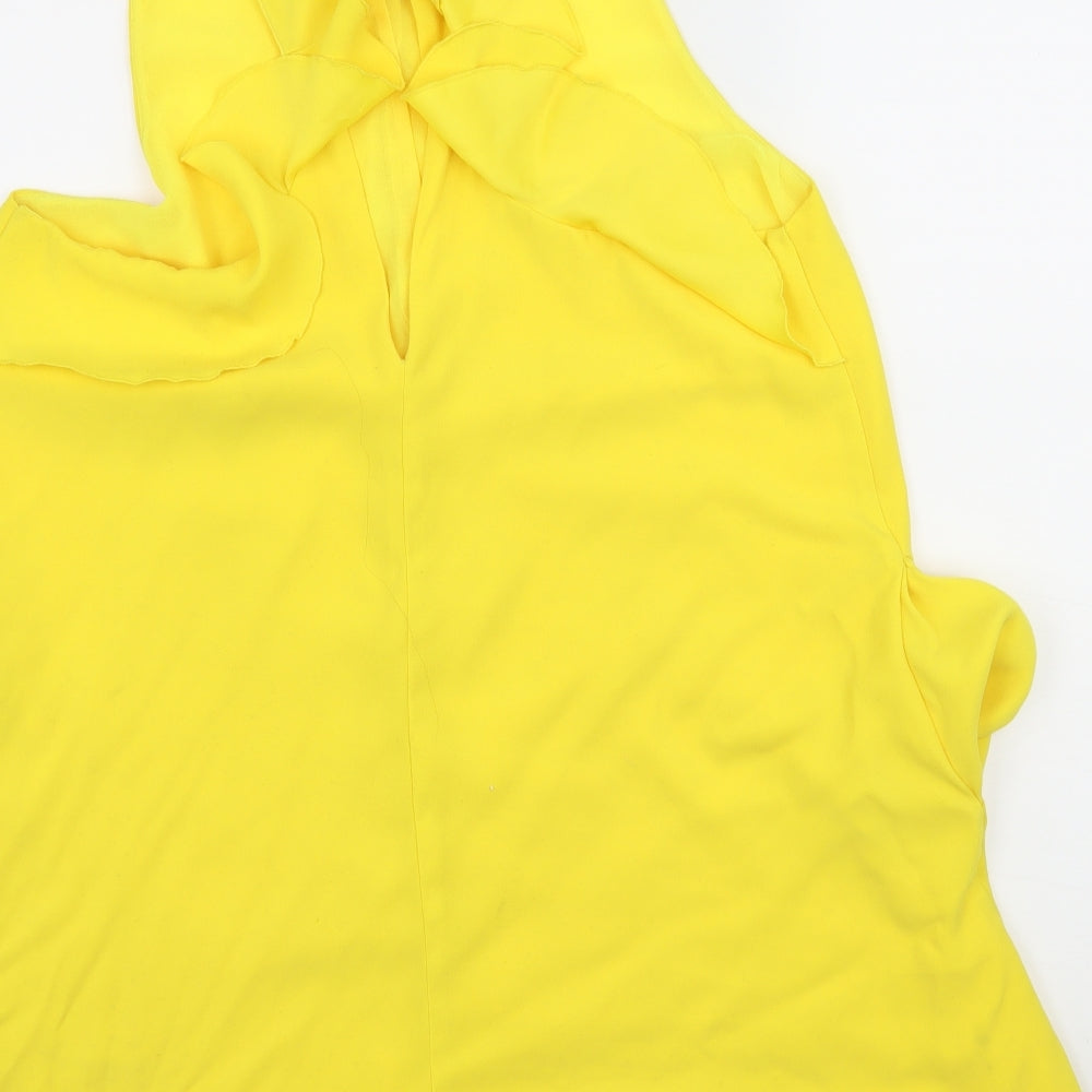 Zara Womens Yellow   Playsuit One-Piece Size L L4 in
