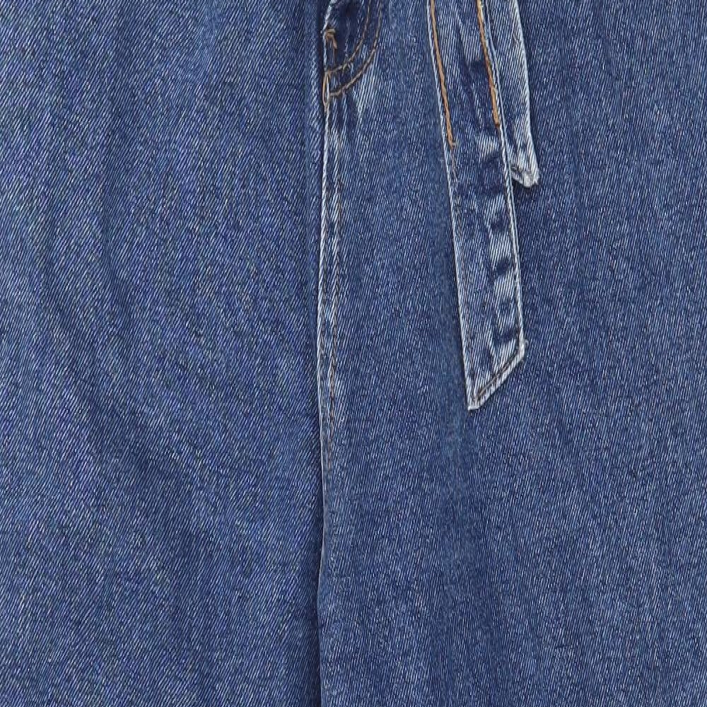 New Look Womens Blue  Denim Mom Jeans Size 12 L26 in