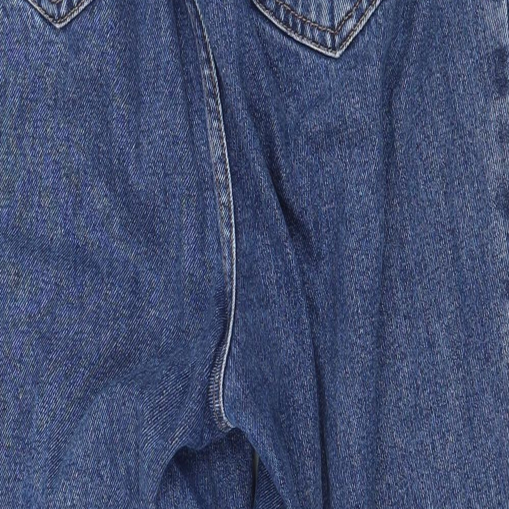 New Look Womens Blue  Denim Mom Jeans Size 12 L26 in