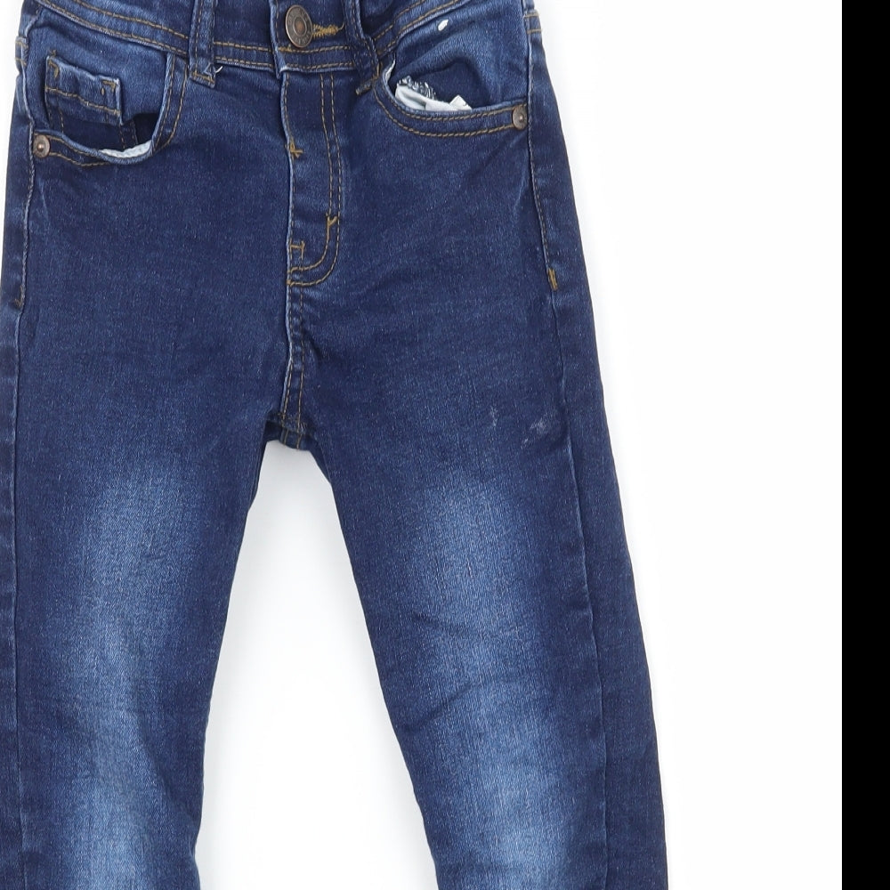 Denim & Co. Boys Blue  Denim Skinny Jeans Size 4-5 Years