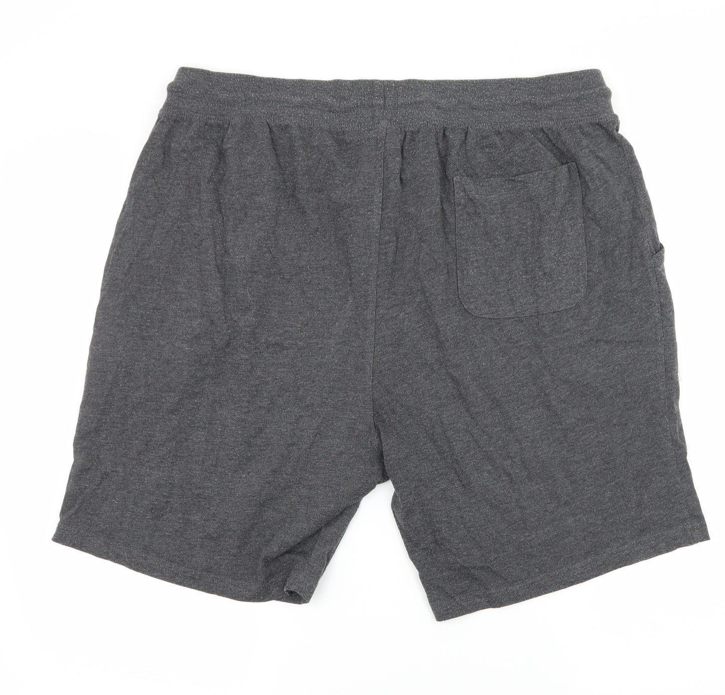 NEST Mens Grey  Jersey Sweat Shorts Size XL