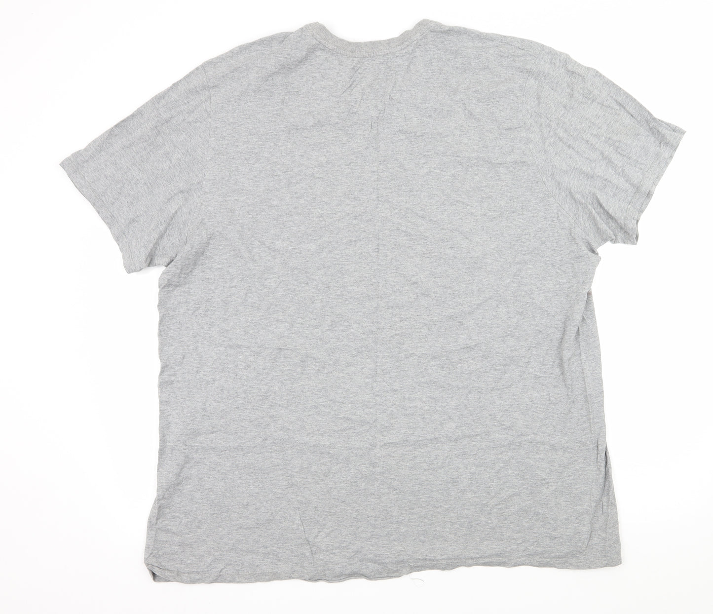 Nike Mens Grey  Jersey  T-Shirt Size 2XL