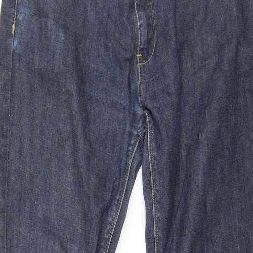 Disco Womens Blue  Denim Skinny Jeans Size 14 L30 in