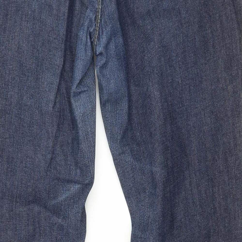 Disco Womens Blue  Denim Skinny Jeans Size 14 L30 in