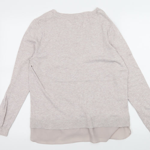 RJR.John Rocha Womens Pink  Knit Pullover Jumper Size 14
