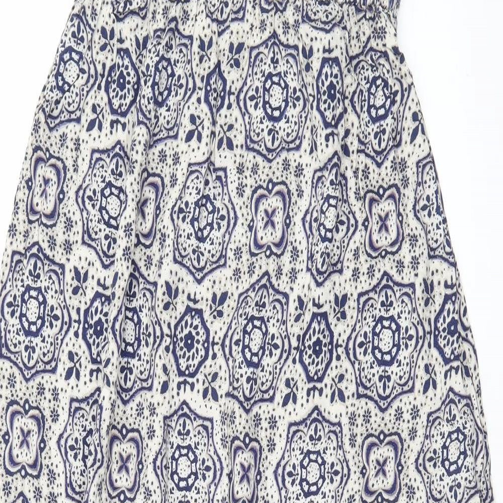 New Look Womens Green Geometric  Maxi  Size 14