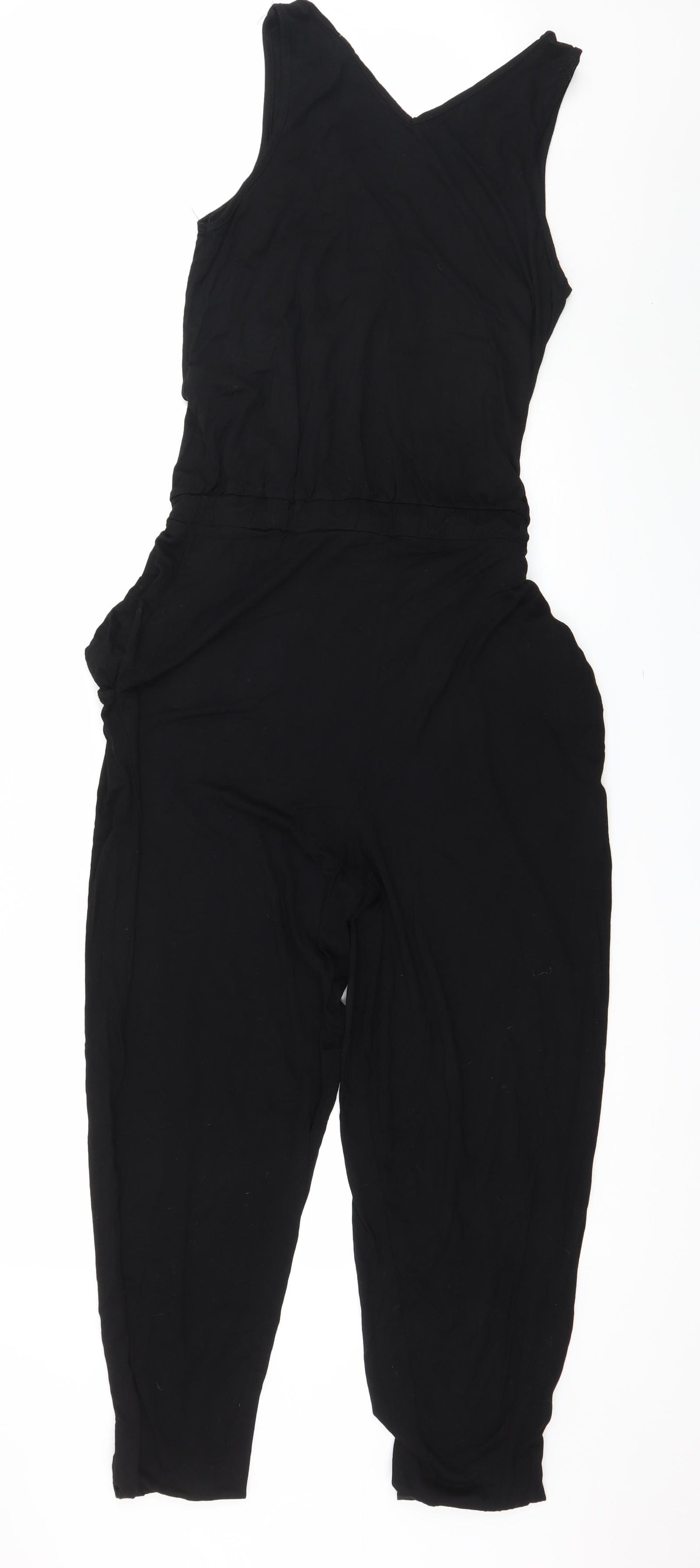 NEXT Womens Black   Jumpsuit One-Piece Size 14 L28 in