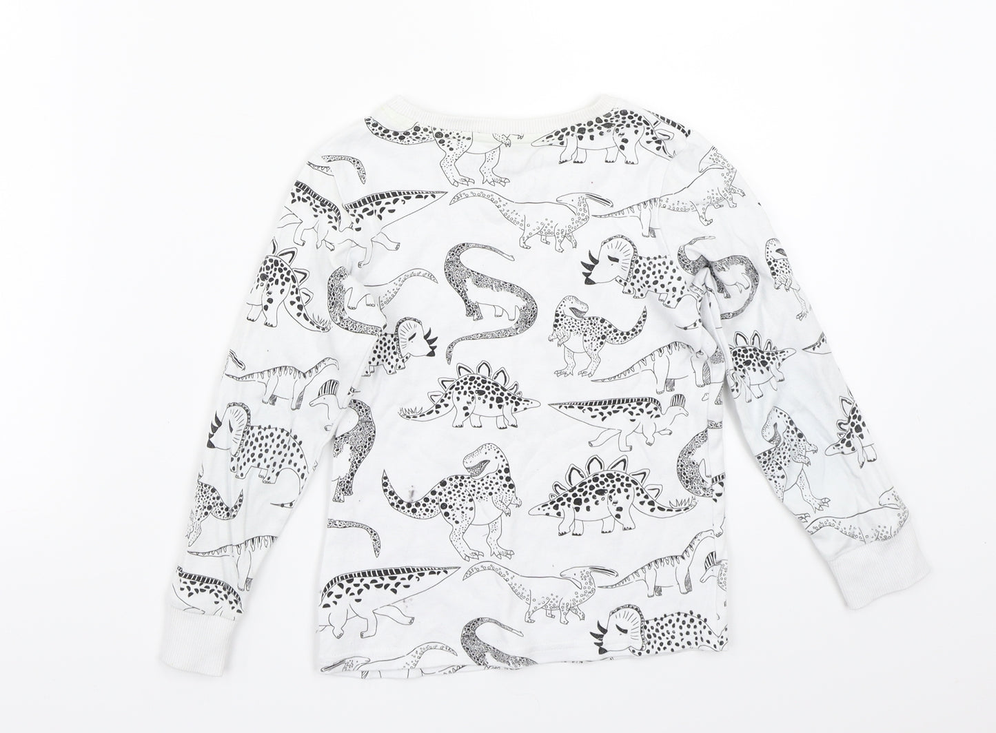 NEXT Boys White   Basic T-Shirt Size 6-7 Years