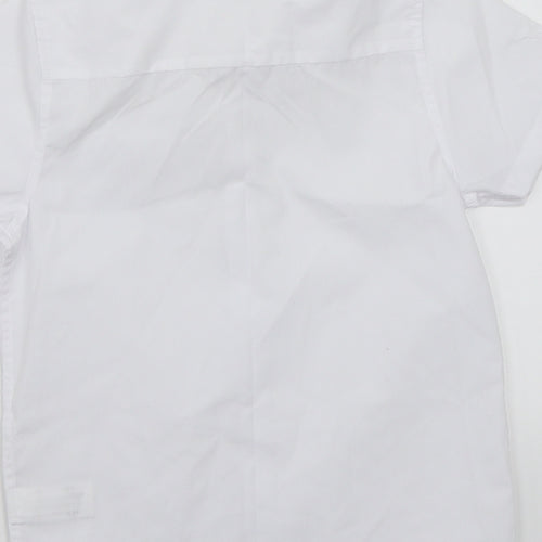 NEXT Boys White   Basic Button-Up Size 6-7 Years