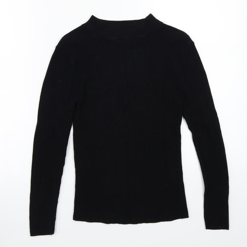 Primark Womens Black  Rayon Pullover Jumper Size 12