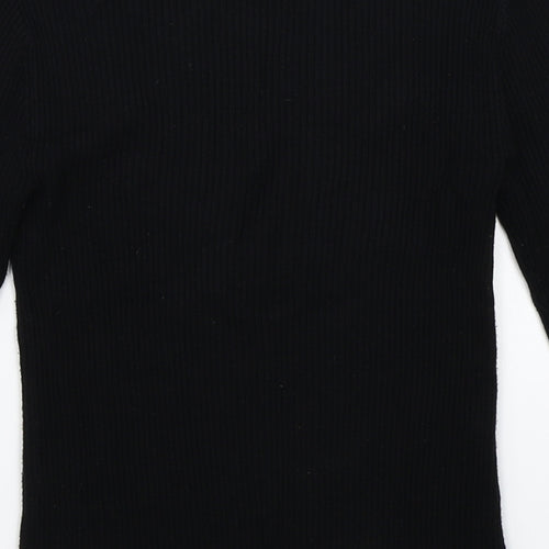 Primark Womens Black  Rayon Pullover Jumper Size 12