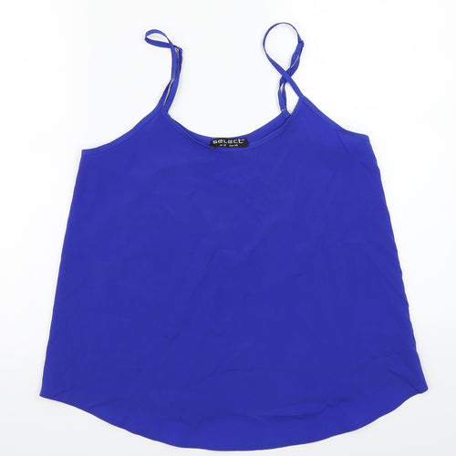 Select Womens Blue   Basic T-Shirt Size 12