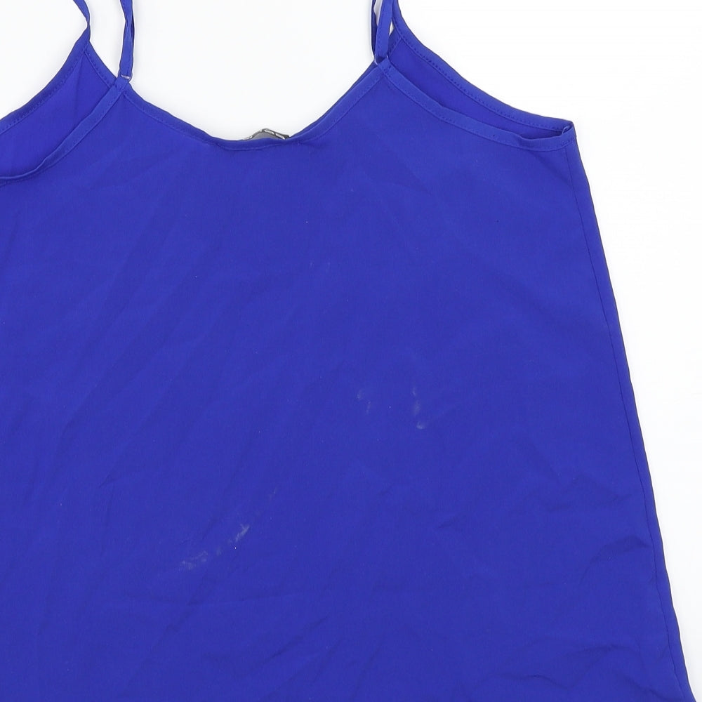 Select Womens Blue   Basic T-Shirt Size 12