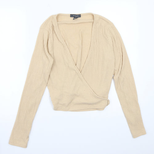 Primark Womens Beige   Cardigan Jumper Size M