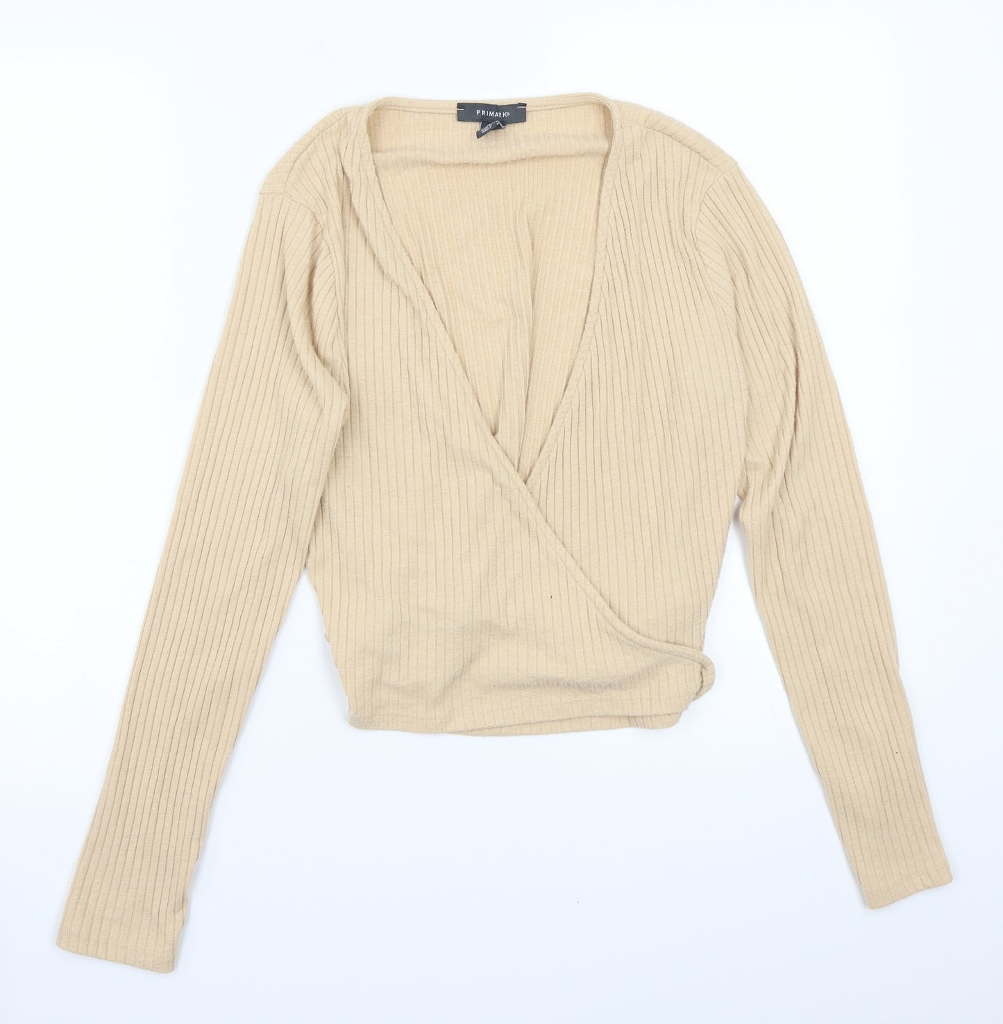 Primark Womens Beige   Cardigan Jumper Size M
