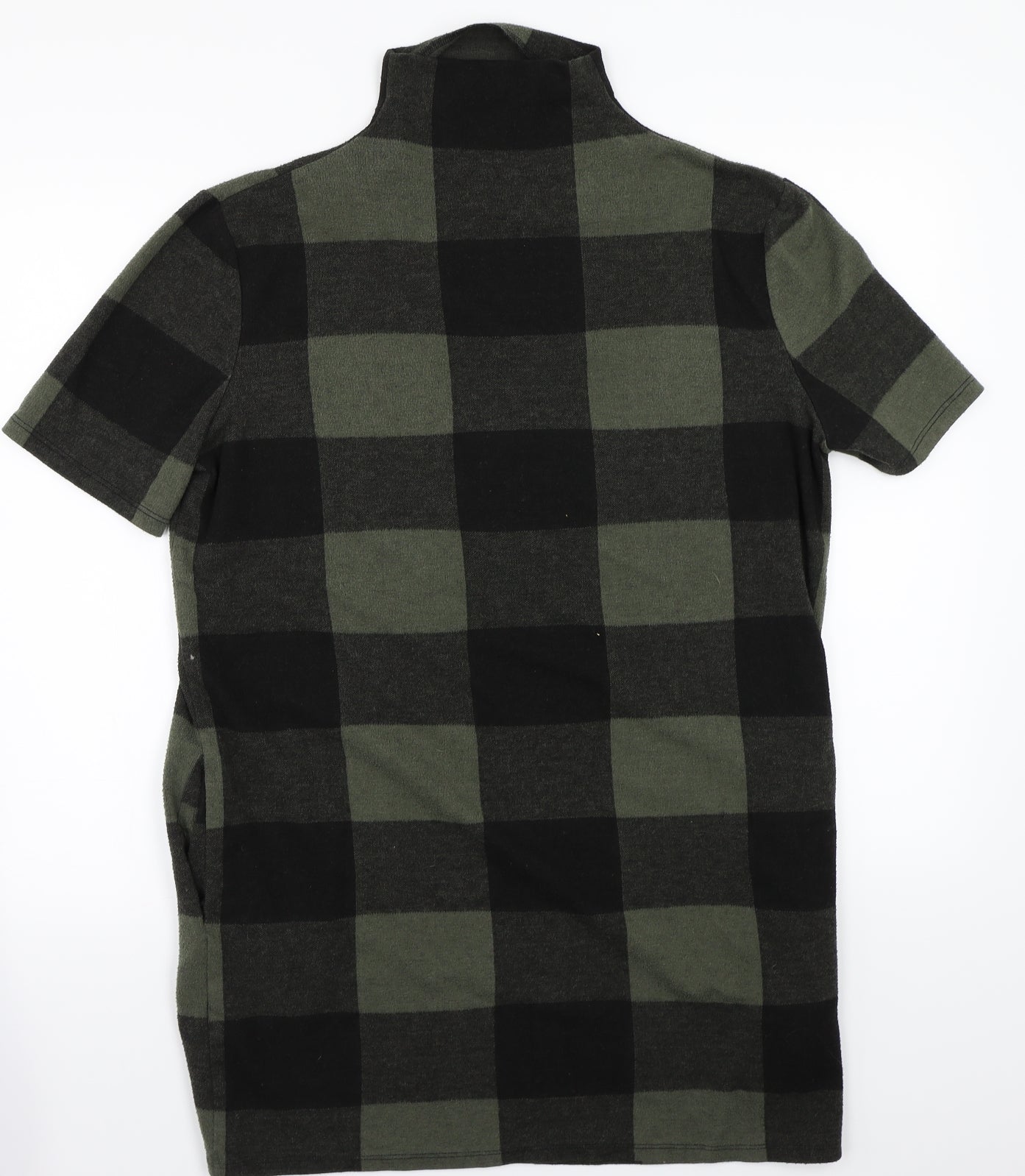 Select Womens Green Check  A-Line  Size 12