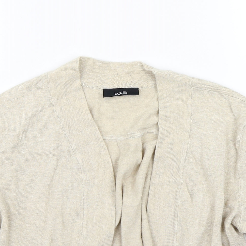 Wallis Womens Beige   Cardigan Jumper Size M