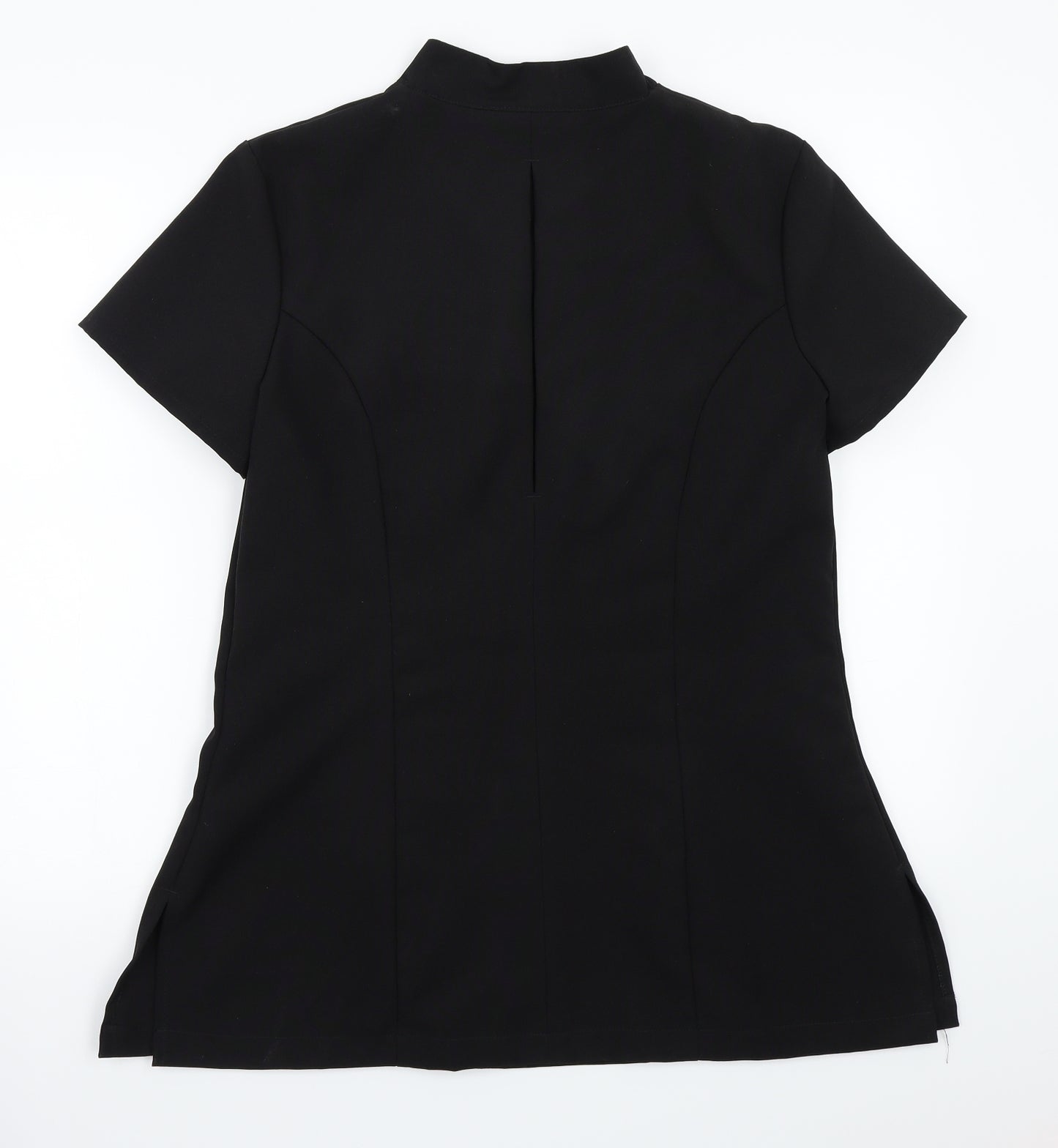Swanstons Womens Black   Basic Button-Up Size 12