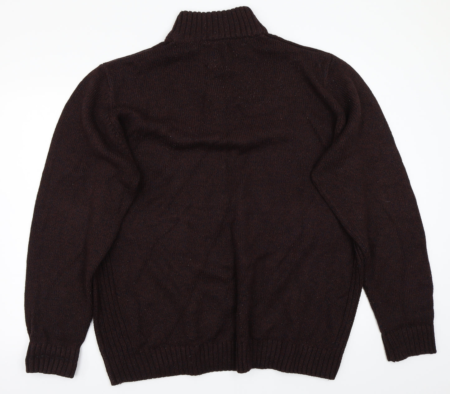 Atlandtic bay Mens Brown   Pullover Jumper Size XL