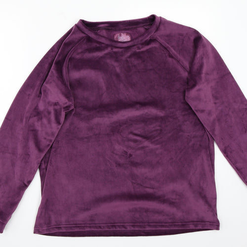 Love to lounge Womens Purple   Pullover Jumper Size M