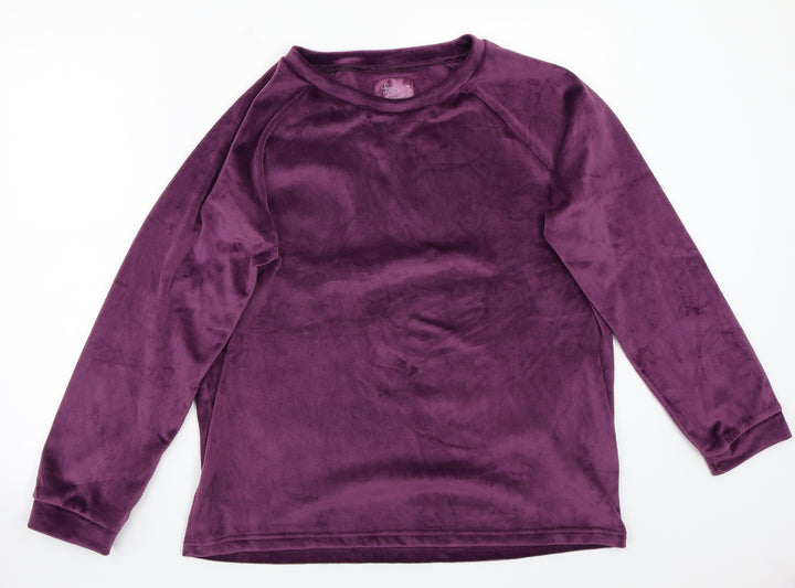 Love to lounge Womens Purple Pullover Jumper Size M